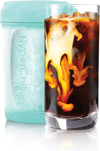 HyperChiller HC2AS Enfriador Patentado de Café Helado/Bebidas, ¡NUEVO, MEJORADO, MÁS FUERTE Y MÁS DURADERO! Listo en Un Minuto, Reutilizable para Té