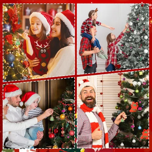Miniatura 6 de Adornos de Rana Verde para Árbol de Navidad - Adornos de Rana de Navidad de Metal Adornos de Rana Verde Weihnachtsgurke Decoración de Navidad