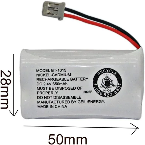 Miniatura 3 de BT-1015 BT1015 - Batería compatible con Uniden BT1007 BT-1007 BT904 BT-904 BBTY0651101 BBTY0460001 BBTY0510001 BBTY0624001 BBTY0700001 HHR-PR 506