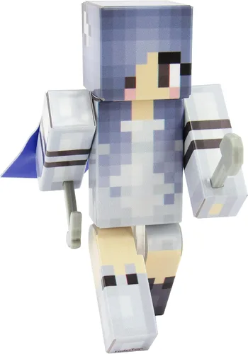 Miniatura 2 de EnderToys Adorable figura de acción de lobo 2-Gris