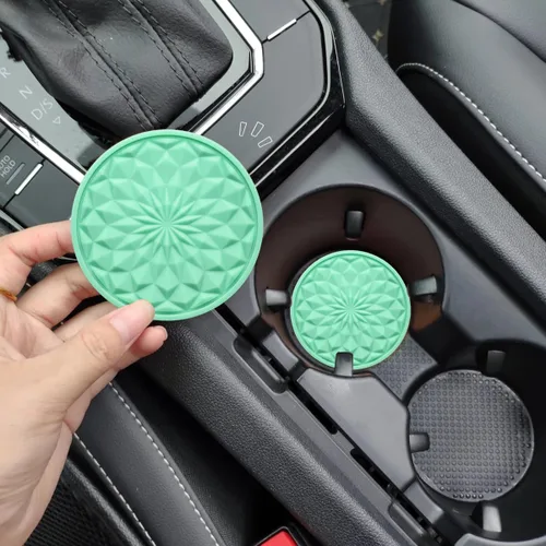 Miniatura 3 de Posavasos para automóvil, portavasos universales impermeables y antideslizantes para automóviles, accesorios para el interior del automóvil, a