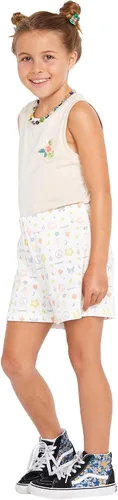 Miniatura 2 de Volcom Pantalón corto Truly Stoked de forro polar para niña