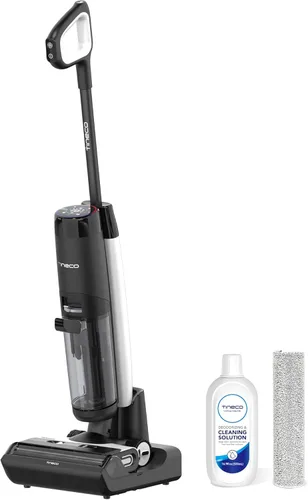 Aspiradora inalámbrica Tineco Floor ONE S7 FlashDry Smart para seco y húmedo, tiempo de ejecución prolongado, ideal para desordenes pegajosos,