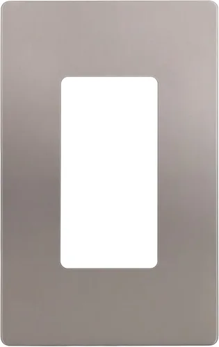 Miniatura 28 de ENERLITES Placas de pared decorativas sin tornillos, cubiertas de tomacorrientes seguras para niños, tamaño de 4 posiciones, 4.68" H x 8.30" L, Negro
