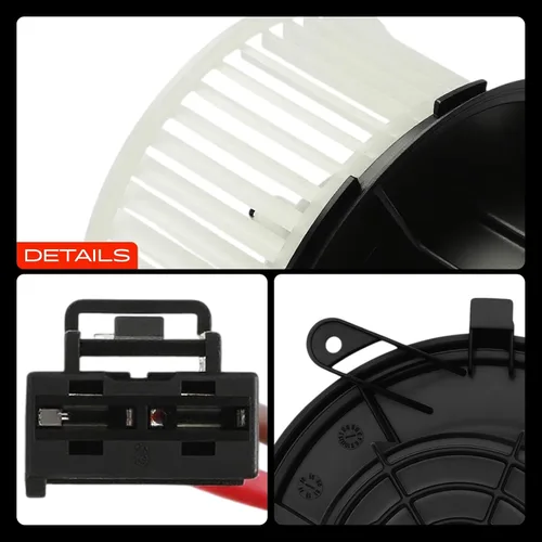 Miniatura 9 de A-Premium Conjunto de motor ventilador del calentador HVAC delantero compatible con Mercedes-Benz C250 C300 C350 C63 AMG CLS400 CLS550 E250 E300