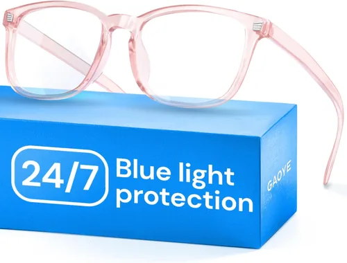 Miniatura 11 de Gaoye - Gafas de luz azul para computadora y juegos - Lentes anti rayos UV, resistentes a los arañazos y ajuste cómodo 2 negro y gris transparente