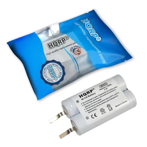Miniatura 2 de HQRP Batería compatible con Philips Norelco 5887XL 605RX 650TX 665RX 6701X 6705X HQ6763 HQ6762 HQ6761 HQ6760 Razor/Shaver plus Screwdriver