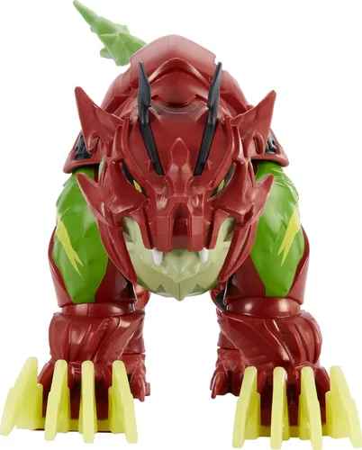 Miniatura 6 de Masters of the Universe Figura de acción de gato de batalla con movimiento de ataque de poder y silla de montar, personaje de juguete coleccionable