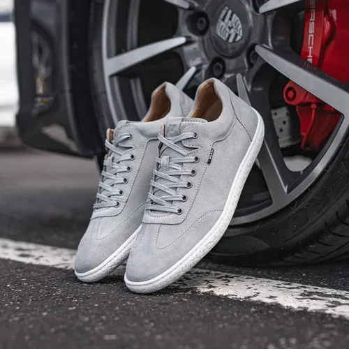 Miniatura 34 de Piloti Zapatos de conducción para hombre, zapatos deportivos de gamuza italiana Shift para hombre
