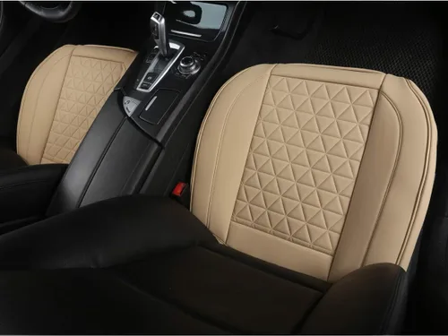 Miniatura 2 de Black Panther 1 par de fundas protectoras de lujo para asientos delanteros, cojines protectores para el fondo del asiento, antideslizantes