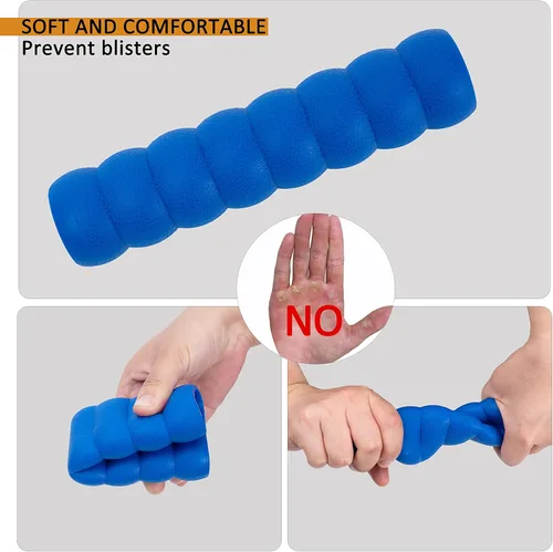 Miniatura 5 de Paquete de 2 empuñaduras para kayak, agarre antideslizante para remos desmontables, accesorios de kayak para prevención de ampollas