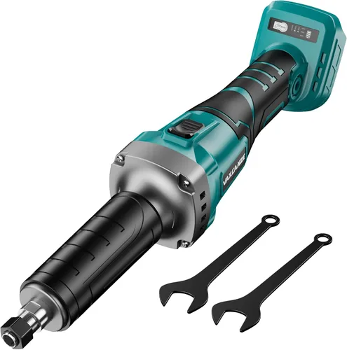 Miniatura 8 de Amoladora de troquel de frenado sin escobillas de 1100 W compatible con batería Dewalt de 20 V, velocidad variable de 3 niveles de hasta 26000 RPM