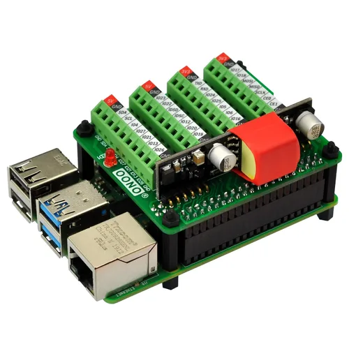 Miniatura 4 de OONO RPi PoE y bloque de terminales GPIO Breakout Board Módulo para Raspberry Pi 3B+4B