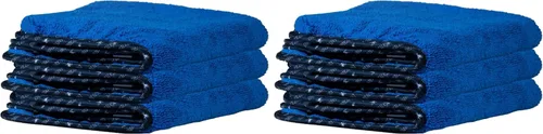 Miniatura 14 de Chemical Guys Toallas de microfibra de grado profesional para automóviles, color azul, 16 x 16 pulgadas, ultra suaves y sin arañazos, para camiones