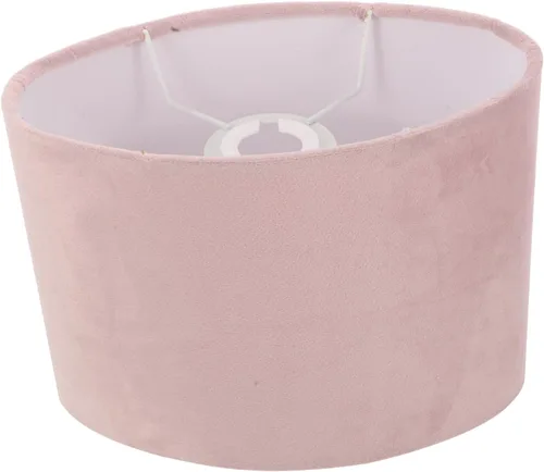 Miniatura 11 de Beaupretty Pantalla ovalada de tela para lámpara E27, cubierta de repuesto para lámpara de mesa, protector de luz de lámpara de pie
