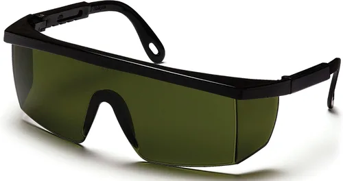 Pyramex Integra Safety Eyewear, 3.0 Ir Filter Lens With Black Frame
