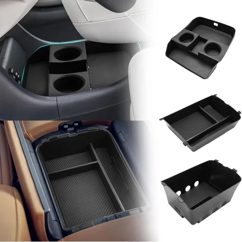 Miniatura 13 de SHAOHAO para 2024 2025 Hyundai Palisade Organizador de Bandeja de Consola Central para 2023 2024 2025 Hyundai Palisade Accesorios SE SEL XRT Limited