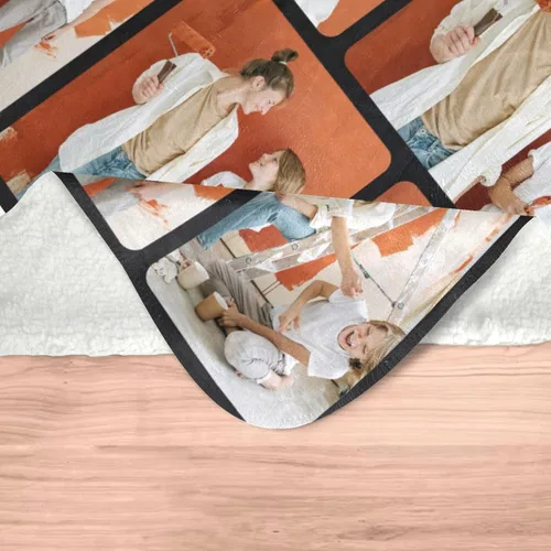 Miniatura 8 de inkArts Mantas personalizadas con fotos para la familia, manta de fotos personalizada, mantas personalizadas con fotos como regalos para Navidad, 8