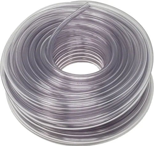 Sealproof - Tubo de vinilo transparente de PVC sin reforzar, 1/4 pulgadas de diámetro interno x 3/8 pulgadas de diámetro exterior