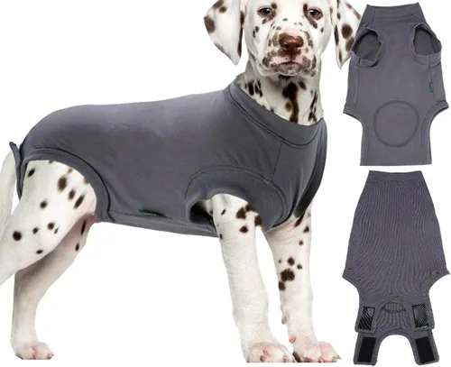 Miniatura 22 de Traje de Recuperación Quirúrgica para Perros, Camisa de Cirugía para Perros Machos y Hembras, Ropa de Recuperación para Esterilización y Castración