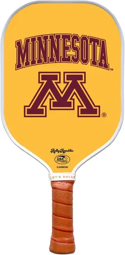 Miniatura 11 de Raqueta de pickleball colegial oficialmente licenciada - Raqueta aprobada por la Asociación de Pickleball de EE. UU. - Núcleo de nido de abeja Texas