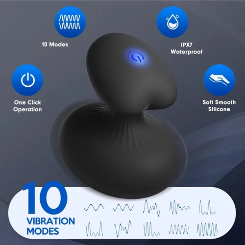 Miniatura 2 de Bola de masaje totalmente impermeable, masajeador de cuello portátil de mano, herramienta de masaje muscular recargable multifuncional (negro)