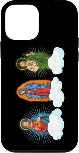 Miniatura 15 de iPhone 11 Pro Max Jesús, Virgen María y San Judas Tadeo En Nubes Caso