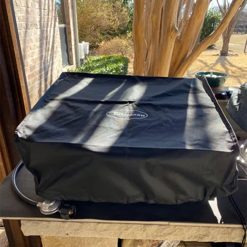 Miniatura 6 de Cubierta para parrilla Blackstone de 17 pulgadas de alta resistencia, tela Oxford 600D impermeable, cubierta protectora impermeable compatible