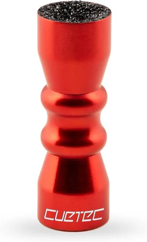 Miniatura 3 de Cuetec Accesorio para taco de billar/pool: herramienta para punta de taco de billar Bowtie 3 en 1 Plata - Antiguo