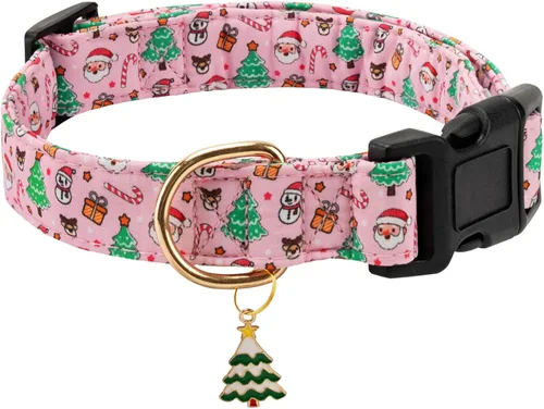 Miniatura 7 de Collares para perros con hebilla ajustable para lindas, hembras, hembras, hembras, machos, collar especial suave y elegante para perros con diseño