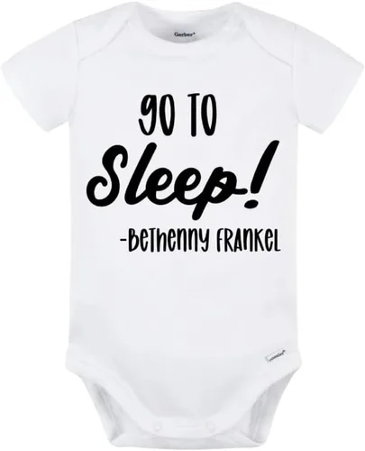 Real Housewives of New York Baby Onesie- ¡Ve a dormir!