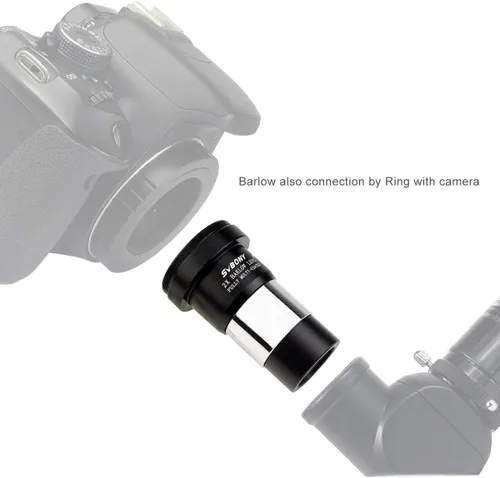 Miniatura 9 de SVBONY Cámara de astrofotografía SV205, sensor IMX415 de 1.25 pulgadas 7.05 MP, filtro UV/IR desmontable incorporado, cámara de telescopio CMOS
