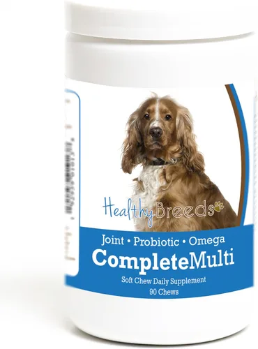 Miniatura 69 de Healthy Breeds Pug todo en uno multivitamínico suave masticable 60