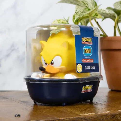 Miniatura 2 de TUBBZ Sonic The Hedgehog Super Sonic - Figura de vinilo coleccionable de pato - Productos oficiales de Sonic The Hedgehog - Películas y juegos de TV