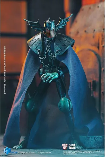 Miniatura 3 de Hiya Toys Judge Dredd: Judge Fear 1:18 Escala PX Edition Exquisita figura de acción, multicolor