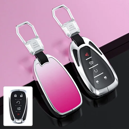Miniatura 12 de Carcasa trasera de cristal degradado de aleación de zinc, accesorios compatibles con Chevrolet Chevy Malibu Camaro Cruze Traverse Sonic Volt Bolt