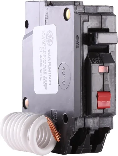 Miniatura 2 de ABB Q-Line® THQL1120GFTP 20A GFCI Disyuntor • Interruptor enchufable de un solo polo • 120/240V, 10 kAIC • Magnético Térmico • Interruptor