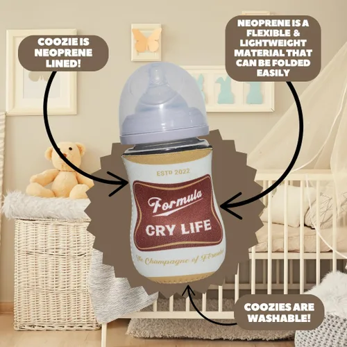 Miniatura 5 de Fundas temáticas de cerveza americana para biberones de bebé - Regalo divertido para nuevos padres y fiestas de bebé