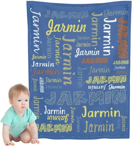 Miniatura 8 de Manta personalizada para niño, manta suave para regalo de cumpleaños de bebé Color: 14