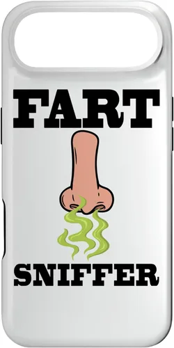 Miniatura 27 de Fart Sniffer Shirt, Gross Dad Joke Shirt, Weird Funny Fart Case for iPhone 17
