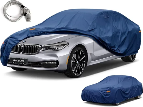 Miniatura 100 de Kaugung Funda de coche resistente para BMW M2 (2019-2024), impermeable, resistente a todo tipo de clima, protección contra el sol, lluvia, polvo