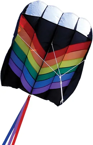 Miniatura 7 de In the Breeze 2980 Patriot Wave 7.5 Parafoil Kite, 28" W x 36" H x 10" D
