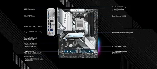 Miniatura 3 de ASRock Placa base de procesadores B650 PRO RS AMD Ryzen serie 7000