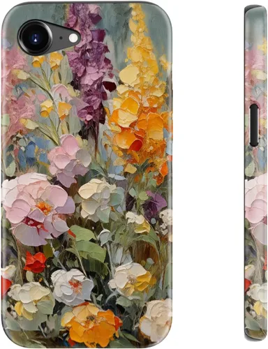 Miniatura 74 de LUHOURI Funda para iPhone 12 Mini, compatible con carga inalámbrica, doble capa, interior de silicona suave + carcasa exterior dura, bonito diseño