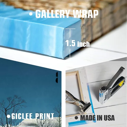 Miniatura 83 de A&T ARTWORK Campo de trigo con cipreses de Van Gogh Las reproducciones de arte clásico mundial, impresiones en lienzo giclée para decoración