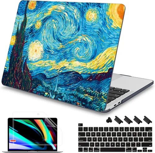 Miniatura 11 de Mektron Funda para MacBook Pro de 16 Pulgadas A2141 Versión 2019 con Pantalla Liquid Retina/Touch ID, Carcasa Rígida de Plástico con Funda