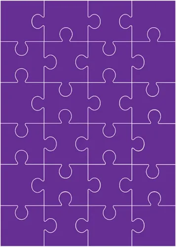 Miniatura 7 de hinana Marco rectangular de rompecabezas troquelados de metal, plantillas de corte de fondo de rompecabezas rectangulares para manualidades, álbumes