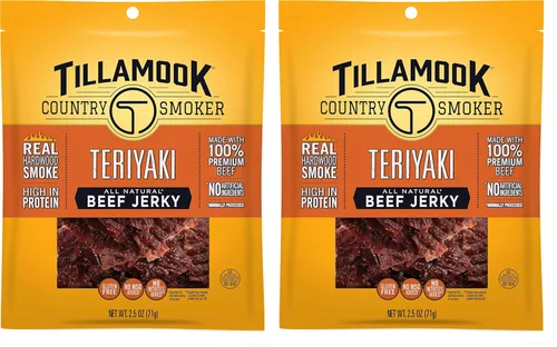 Miniatura 11 de Tillamook Country Smoker Tillamook Real Hardwood Smoked Old Fashioned Silver Dollar - charqui de carne de vacuno