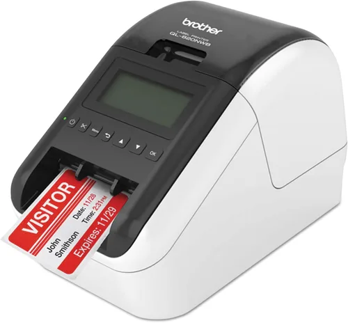 Brother QL-820NWB - impresora profesional ultraflexible de etiquetas con opciones de conectividad múltiple