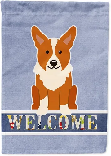 Miniatura 112 de Caroline's Treasures BB5622GF Airedale - Bandera de bienvenida para jardín, bandera decorativa para patio, exteriores, patio, parterres